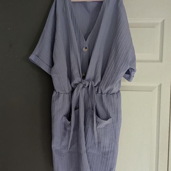 Women's Purple Romper - Picture 3 of 3